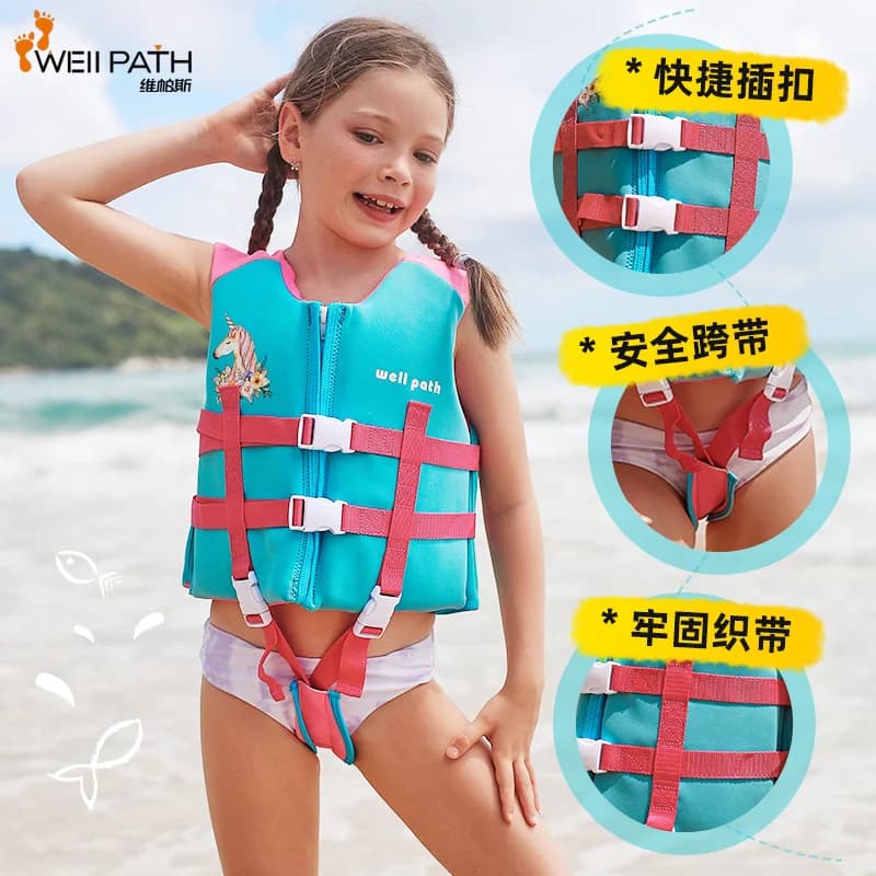 Giubbotto di salvataggio per bambini Giacca galleggiante per ragazze Costume da bagno per ragazzo Impara a nuotare Aiuta l'allenatore di nuoto Giubbotto di salvataggio per bambini per la nautica alla deriva
