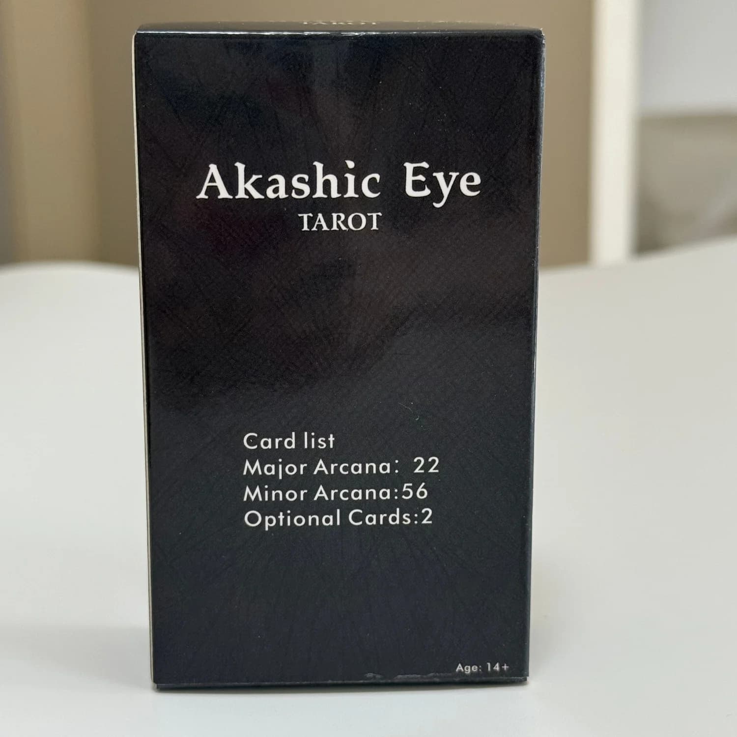 Carte dei Tarocchi Akashic Eye, 78 pezzi, versione inglese, con immagini inversate su ogni carta
