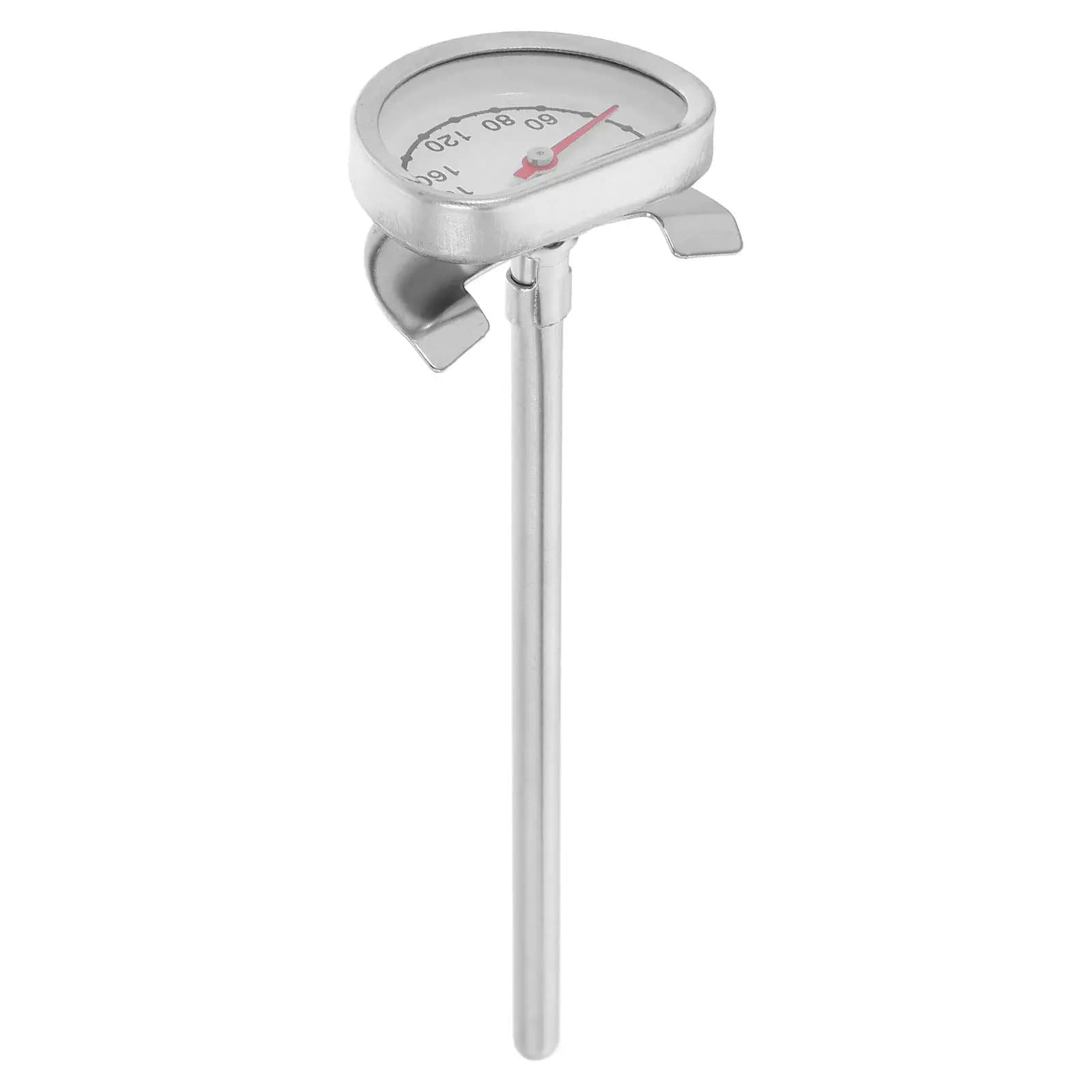 Stainless Steel Frying Thermometer Resistant for Oil, Cooking, Oven, Pots, Liquids and Foods - Accurate Measurement