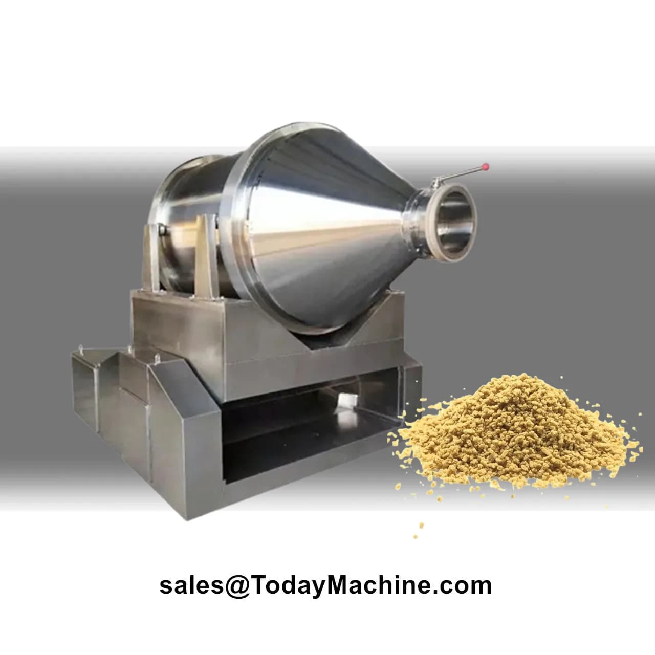 Automatic 2D Rotary Mixer Spice Seasoning Blender Drum Mixing Machine