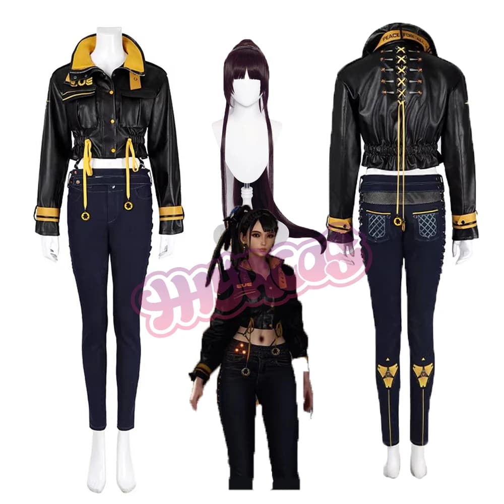 Cosplay Costume for Women Eve Adventurer, Stellar Blade Wig, Outfit Fantasia, Earrings, Wig, Halloween Costume, Carnival, Role Games, Dressing