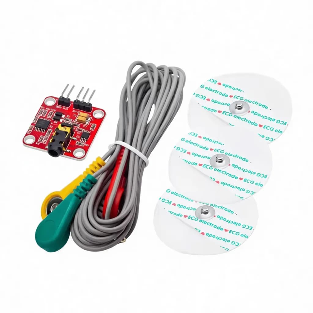 Arduino Compatible EMG Sensor Module Muscle Bioelectric Signal Collector Electronic Circuit Prototype Development Board Kit