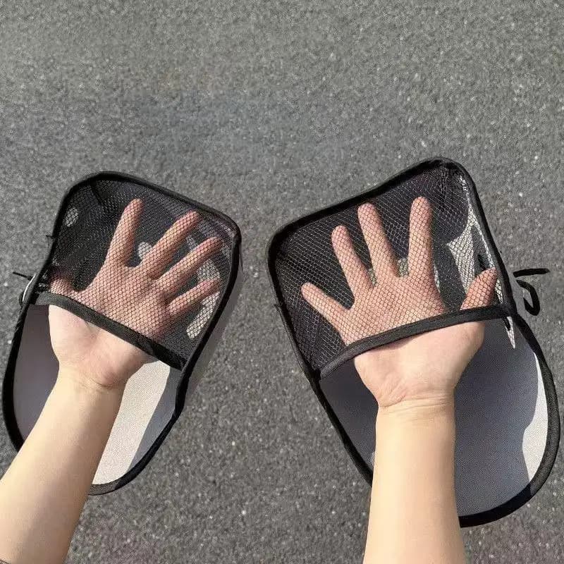 1 paio di guanti per manubrio moto, guanti per bici elettrica, protezione solare per manubrio, coprimani in rete, guanti da equitazione.