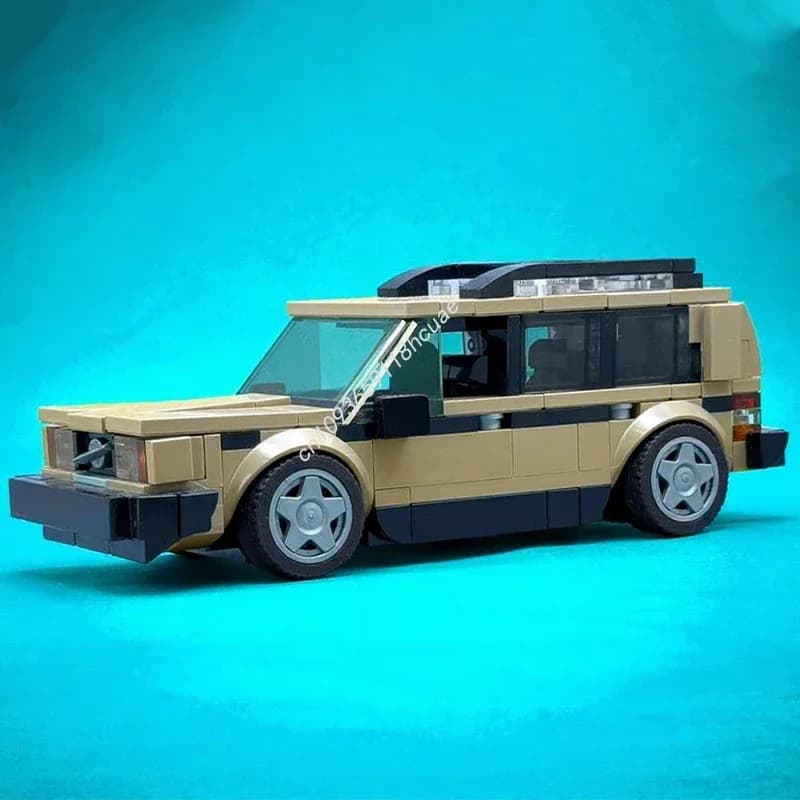 289pcs MOC Brick 240 Estate City Champion supercar Building Blocks Christmas Premium Collector Edition Perfect for DIY Gift