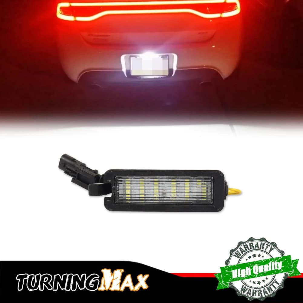 1PC Auto White LED Targa Light For Dodge Charger Challenger For RAM 1500 For Jeep Compass For Chrysler 300 Pacifica 12V