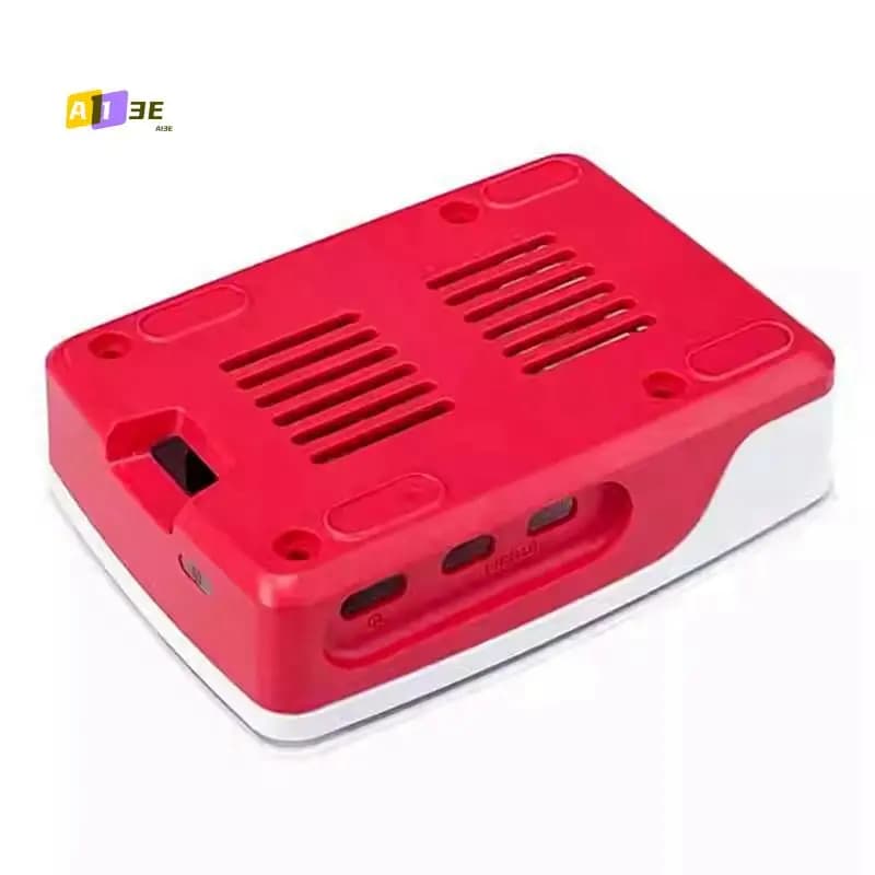 A13E-Per Raspberry Pi 5 Custodia Ventola PWM di raffreddamento attivo Custodia PI5 Guscio in plastica per protezione migliorata