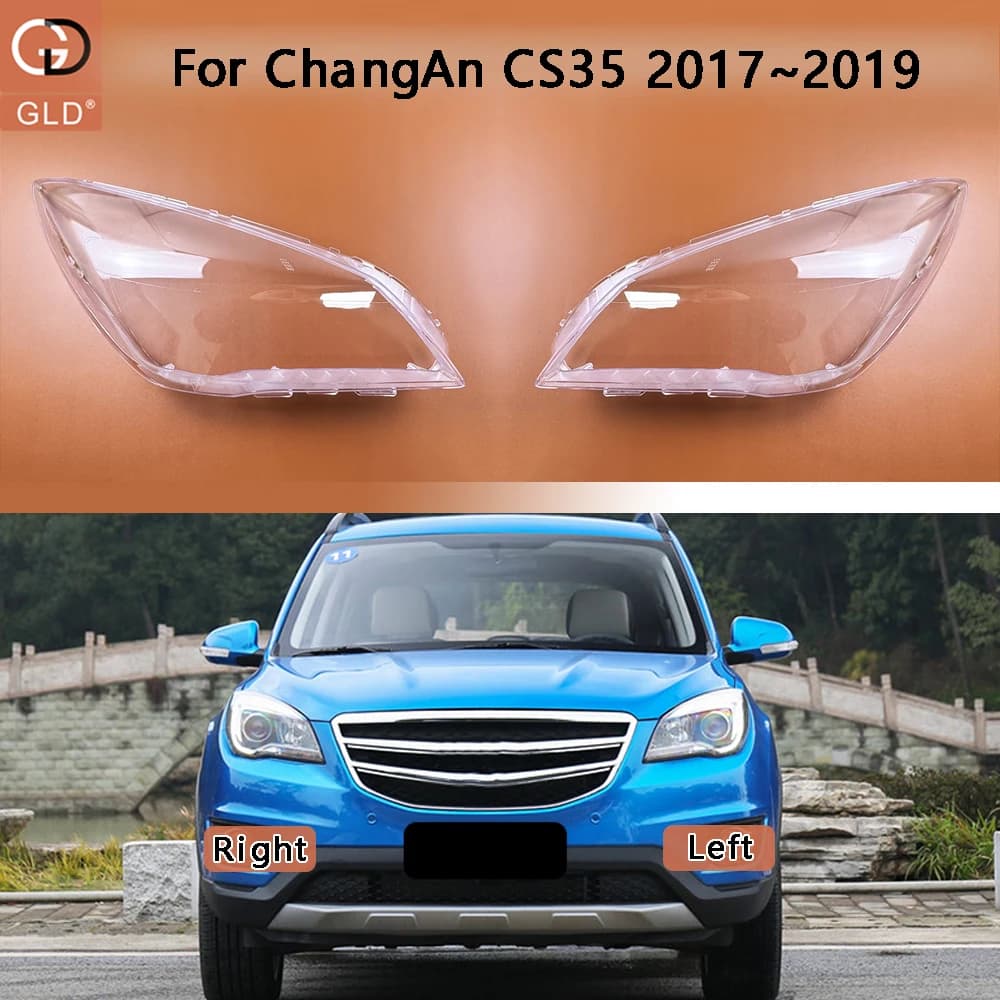 Per ChangAn CS35 2017 2018 2019 Faro Copertura Paralume Trasparente Lente Della Lampada Faro Borsette Plexiglass Auto Parti di Ricambio