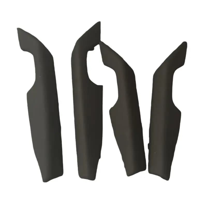 Pannello di copertura della maniglia del bracciolo della porta anteriore posteriore 4 pezzi/set per Toyota Hilux 2015-2024 Coperchi della piastra di base L & R A