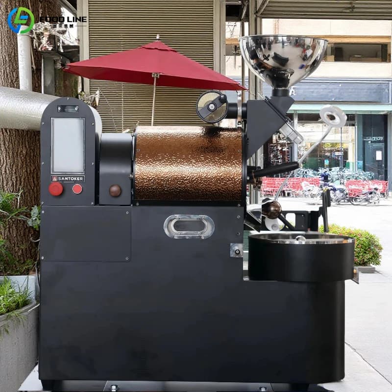 Customized 1kg 2kg 3kg Coffee Roaster Efficient Coffee Bean Roaster Even Heat Coffee Roasting Machine For Small Business Store