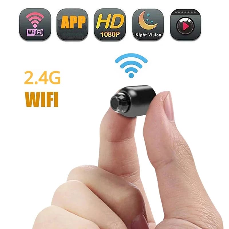 X5 Mini telecamera HD 1080P Sicurezza domestica intelligente 720P A9 IP WiFi Telecamera Monitor Telecamera remota mobile Applicazione remota mobile