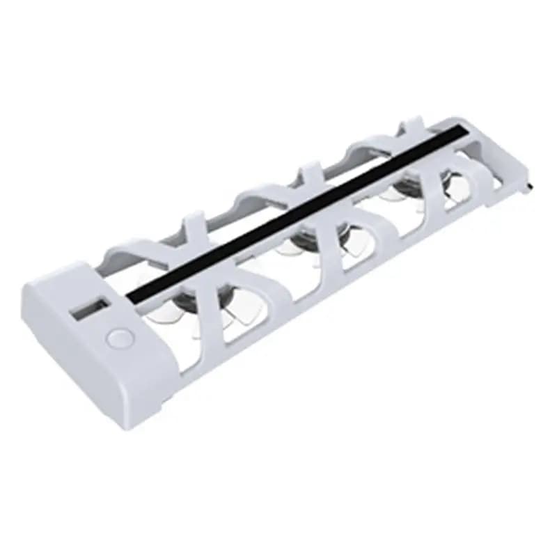 ABKQ - Ventola di raffreddamento con luce LED per accessori PS5, compatibile con le edizioni con disco e digitali, sistema di raffreddamento, accessori per il gaming