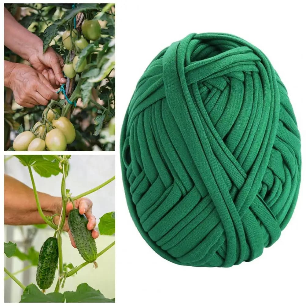 1 Rotolo di Legature per Piante, Comode e Flessibili, Resistenti agli Strappi, in Fibra Acrilica, Legature da Giardino, Organizzatore di Cavi, Fascette per Cavi da Fattoria