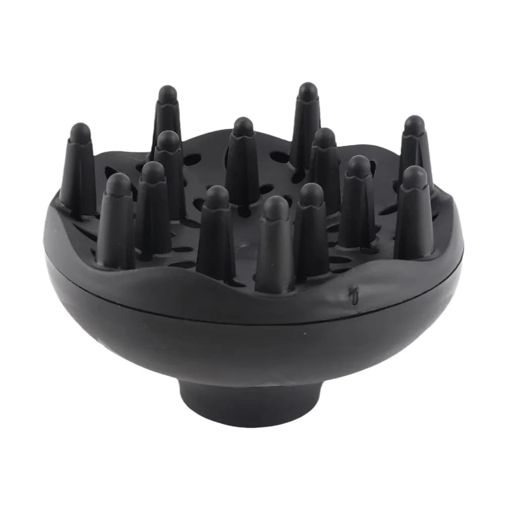 Black Color Universal Hair Dryer Diffuser Stylish Design Volumizing Hair Dryer Diffuser Attachment Gentle Universal