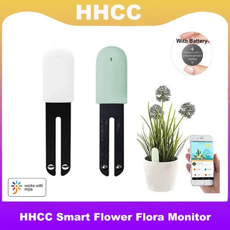 HHCC Flora Monitor Garden Care Plant Grass Water Fertility Tester Intelligent Sensor Flower Garden Detector For Xiaomi Norma Mijia