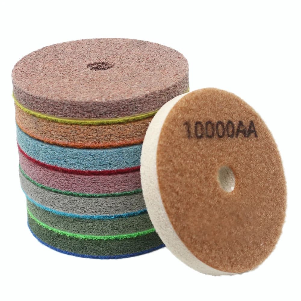3 "/4" Diamond Sponge Blades for Polishing Granite Artificial Stone Polishing Cleaning Tool Abrasive Disc For Concrete For Polisher