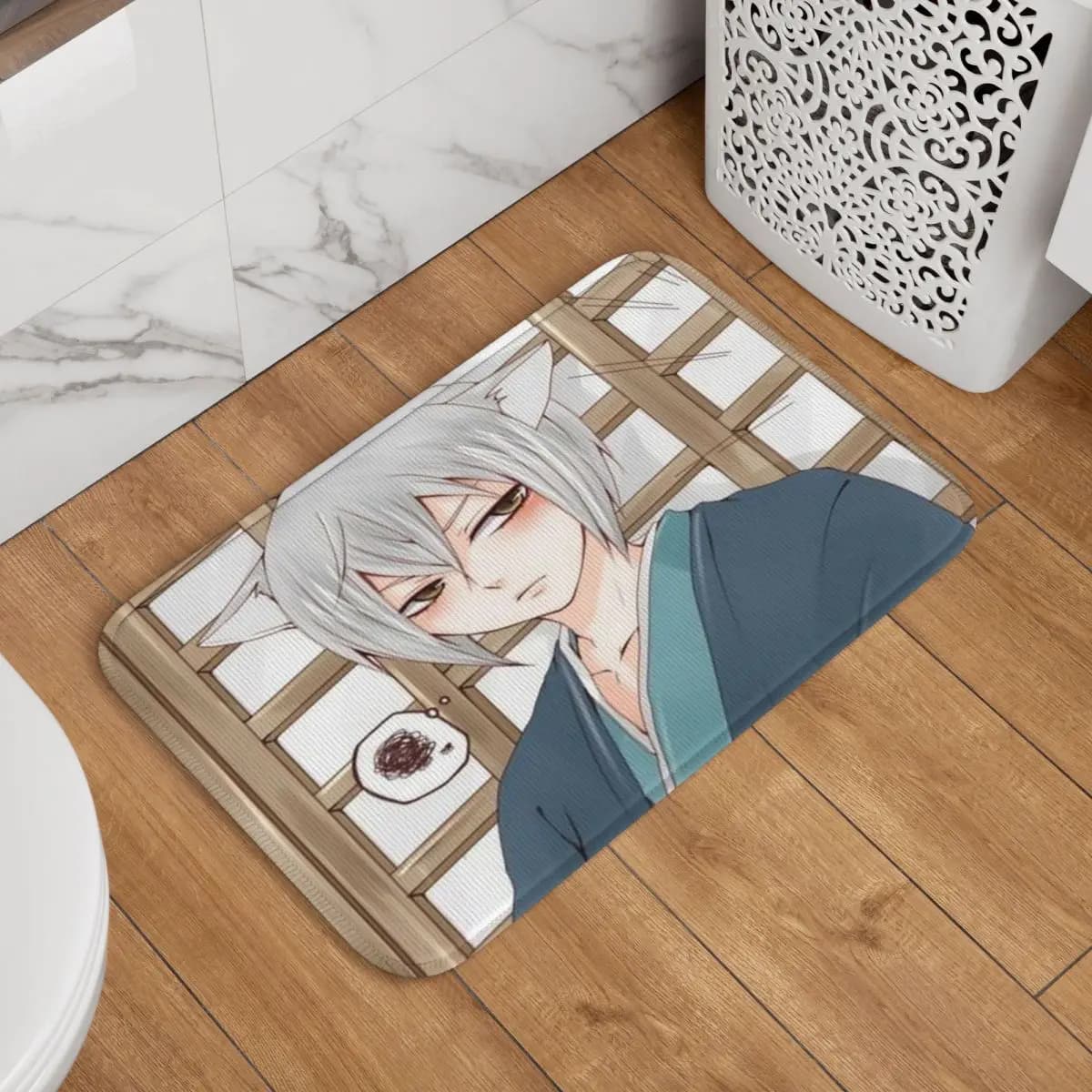 Anime Kamisama Kiss Nanami Tomoe Tappetino per la cucina, tappetino per l'ingresso di casa, tappetino antiscivolo per soggiorno, tappetini per il pavimento