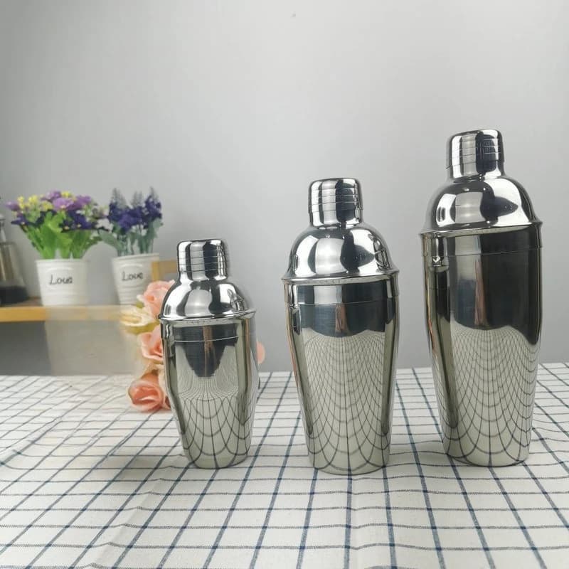 Set Shaker per Cocktail, Set Shaker per Martini, Gadget da Bar, Set da Barman con Mixer per Margarita, Shaker per Bevande, Jigger per Misurare, Cucchiaio da Miscelazione