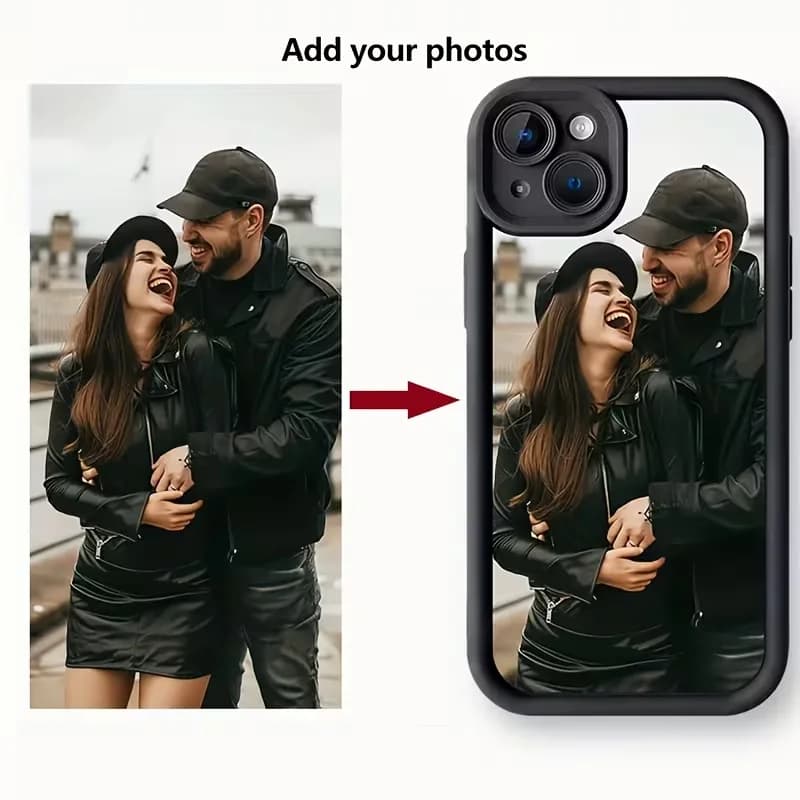 Custom DIY Protective Cover for iPhone 16 15 14 13 12 11 Pro Max SE 2020 2022 XS XR Plus