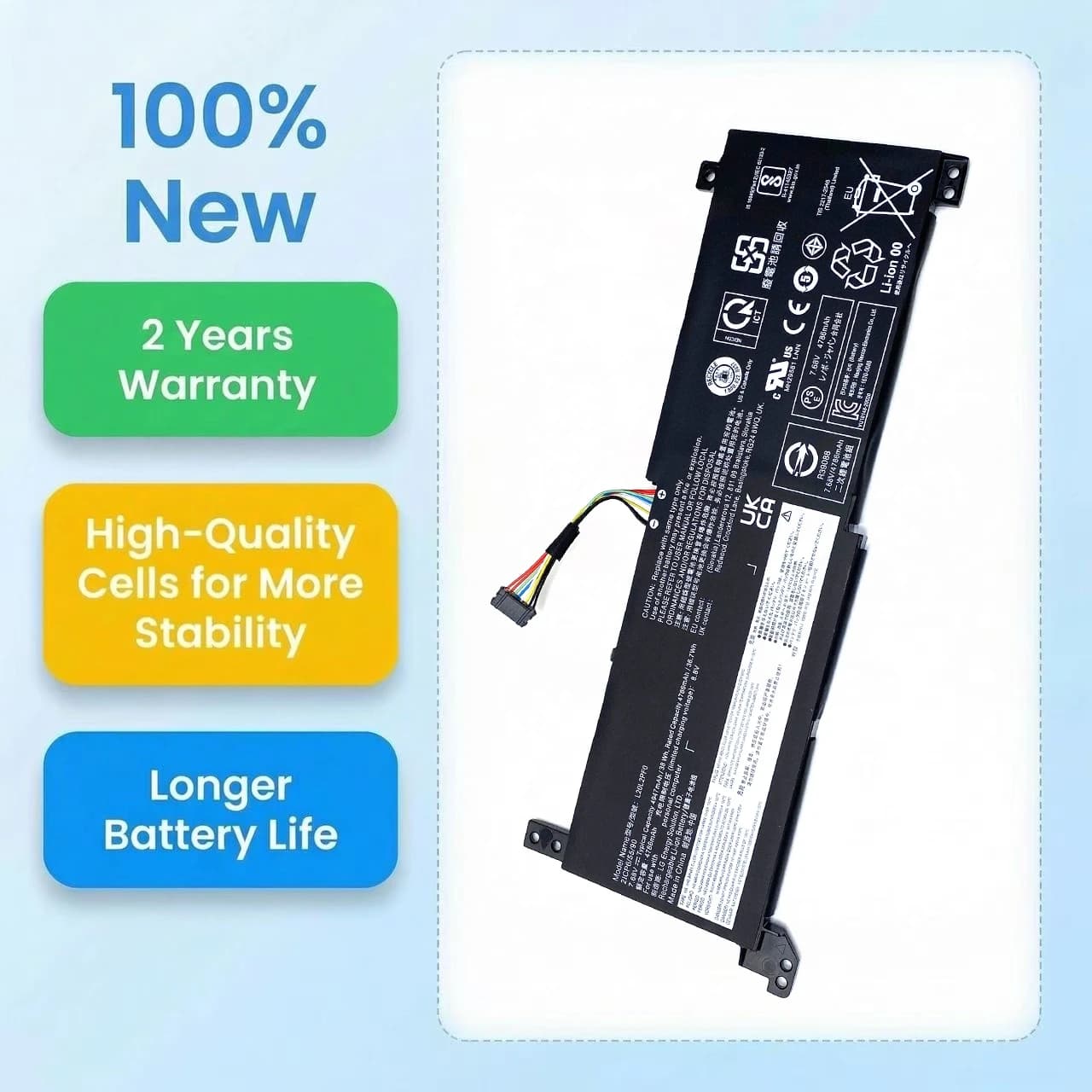 L20C2PF0 L20M2PF0 L20L2PF0 Laptop Battery For Lenovo IdeaPad 3-15ALC6 V14 V15 G2-ITL 5B11B36273 5B11B36285 5B11B36278 5B11B36280