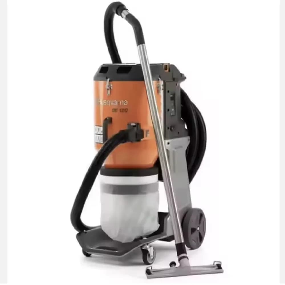 Original Hus-qvarnaa DE120 (970514802) 2100W H-Class Portable Wet Dry Vacuum Cleaner Dust Extractor Full Kits Car Compatible