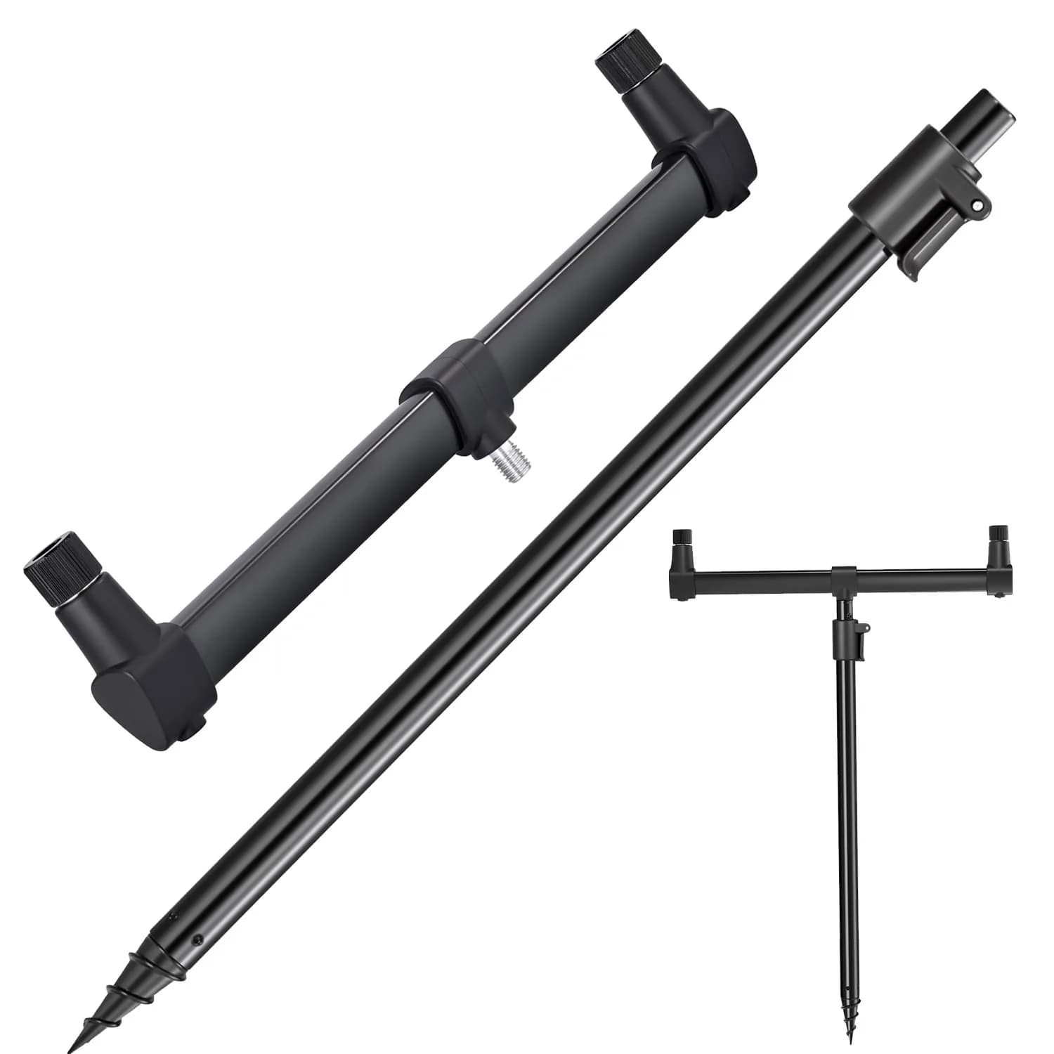 Set Rod Pod per Pesca alla Carpa Sougayilang, Rod Pod e Picchetti 84x30cm, Attrezzi da Pesca Impermeabili per Supporto Canna da Pesca alla Carpa