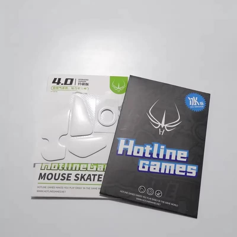 1 Confezione Originale Hotline Giochi ICE Mouse Pattini Piedi Per Logitech MX Master 4 White Arc PFTE Glides 4.0 Pattini Professionali