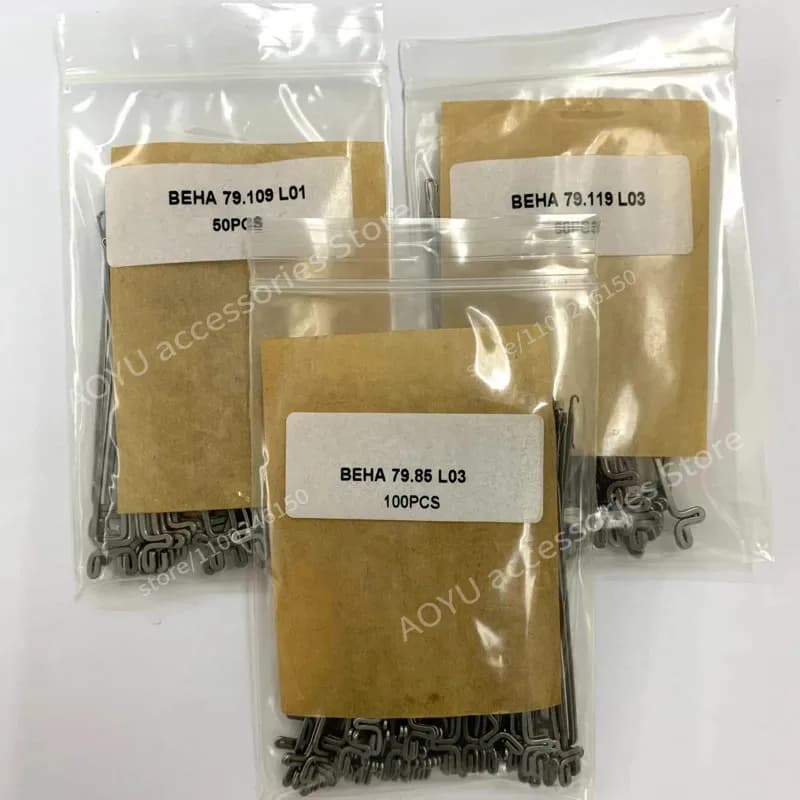 100 pezzi modello BEHA VO 79.109 L03 VO 79.109 L04 BEHA 79.109 L01 BEHA 79.119 L03 BEHA 79.85Per macchine per maglieria piatte computerizzate