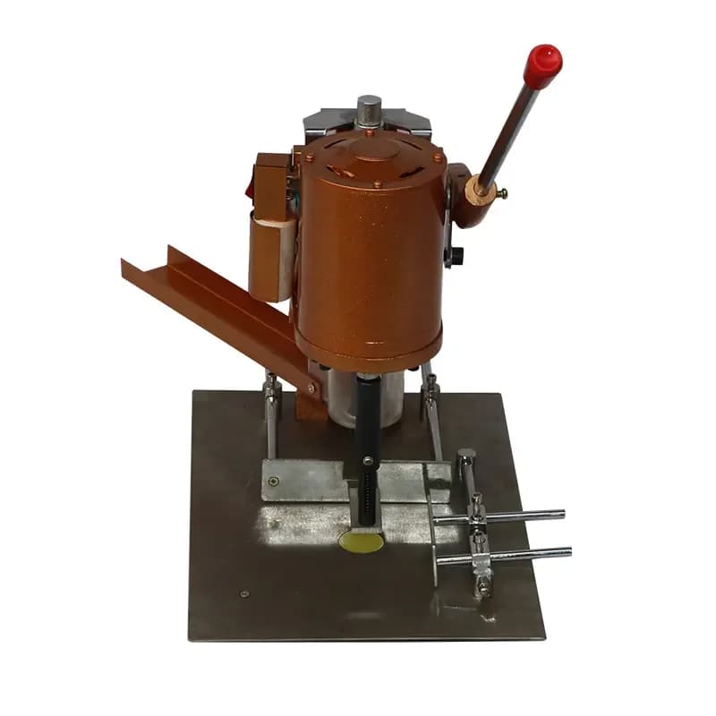 Update Electric Punching Machine For Single Head Plastic Bags Punching Machine For Fabrics Manual Album Cava Recipe Dri