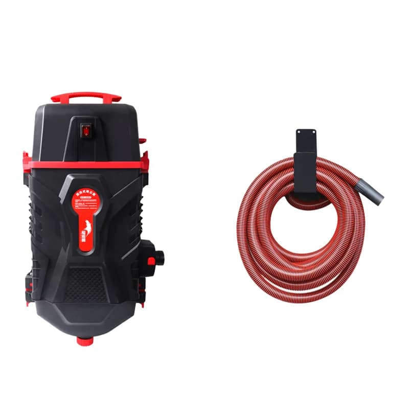 2100W Wall-Mounted Electric Car Vacuum Cleaner Commercial Use Durable Plastic Material 3-Year Warranty New China-Chic Design