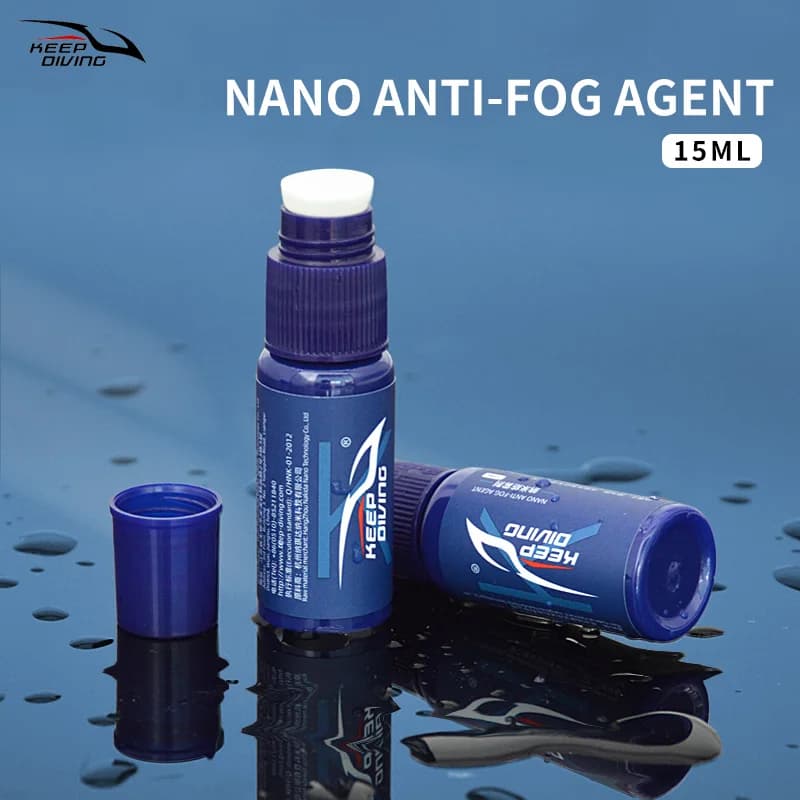 1PCS 15ML Nano Anti-fog Solid Exterior Agent Anti-Fog For Naked Occhialini Underwater Masks Anti-fog Detergent Solution