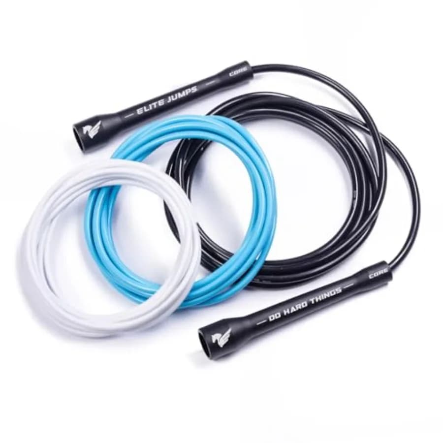 Elite Jumps, 6mm PVC, for Fitness Training Indoor and Outdoor Cardio, with Infrangible Handles