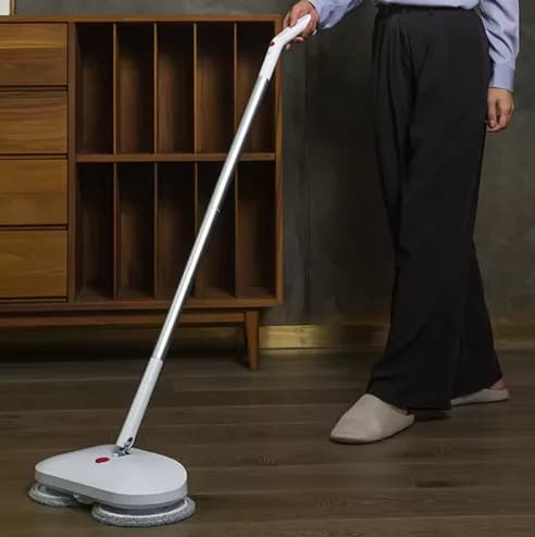 New Hand-free electric mop | Cordless Automatic Rotary Mopping Machine for Home | Lazy people wash the floor