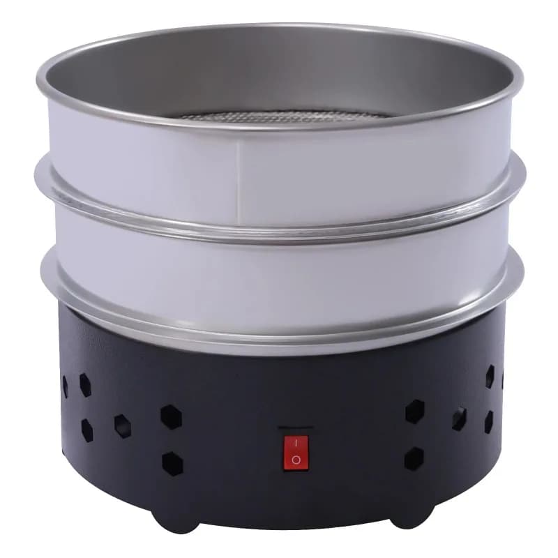 Portable Coffee Bean Cooler Double Layer Mesh Coffee Bean Cooling Machine Chaff Separator Cooling Roaster for Home Cafe