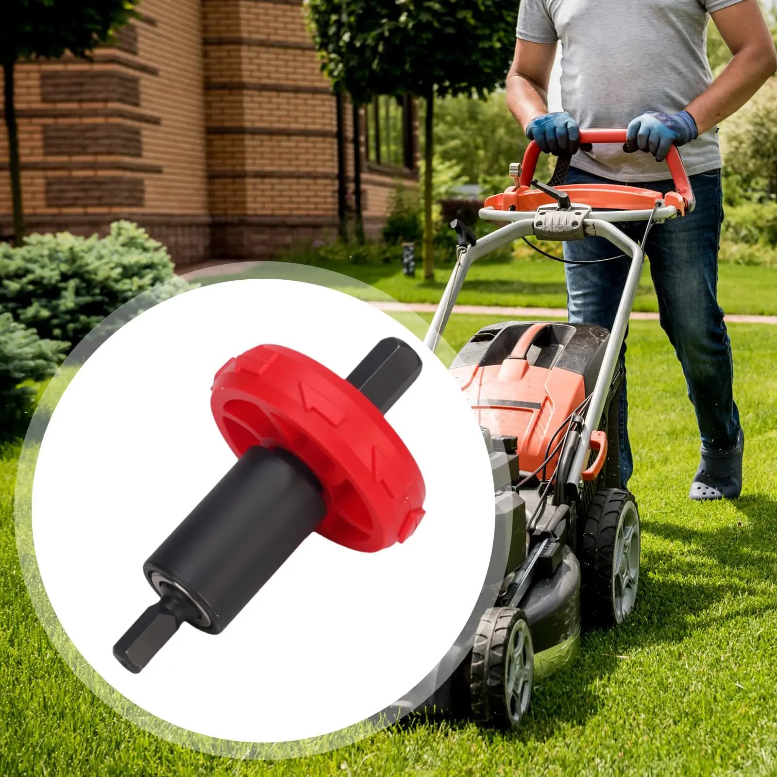 Avviamento del motore con punta da trapano Jump Start, sostituzione della punta del trapano del motore elettrico per soffiatori di foglie