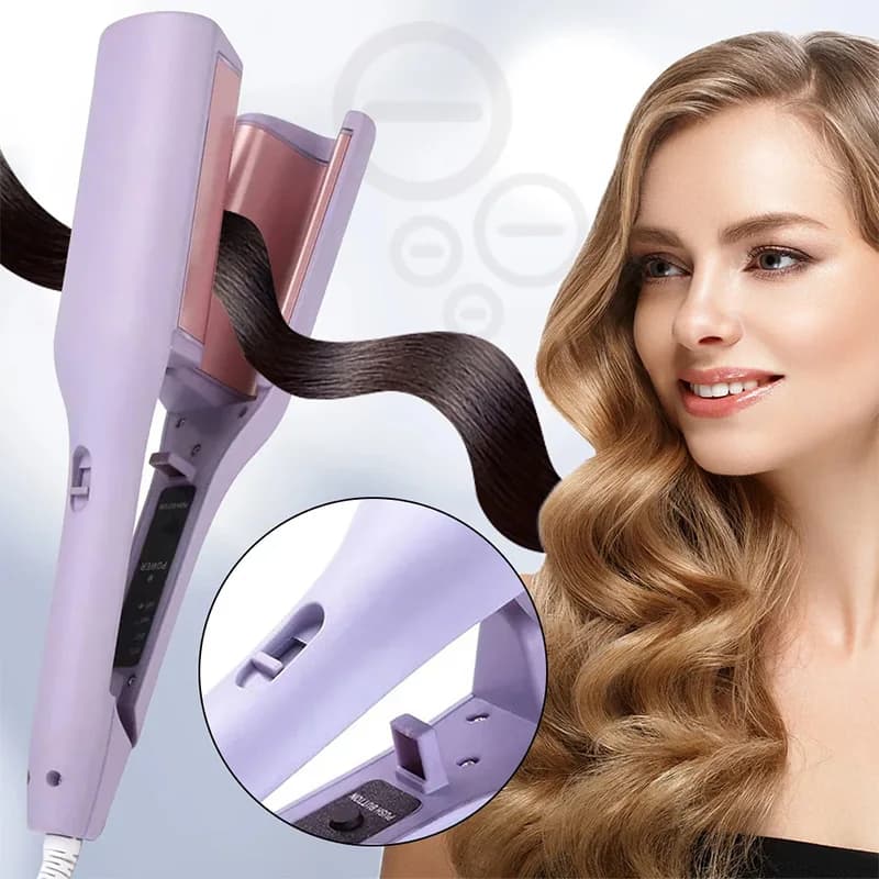 32 mm automatic hair styling tool Bigodino for large wave rotating iron portable hair