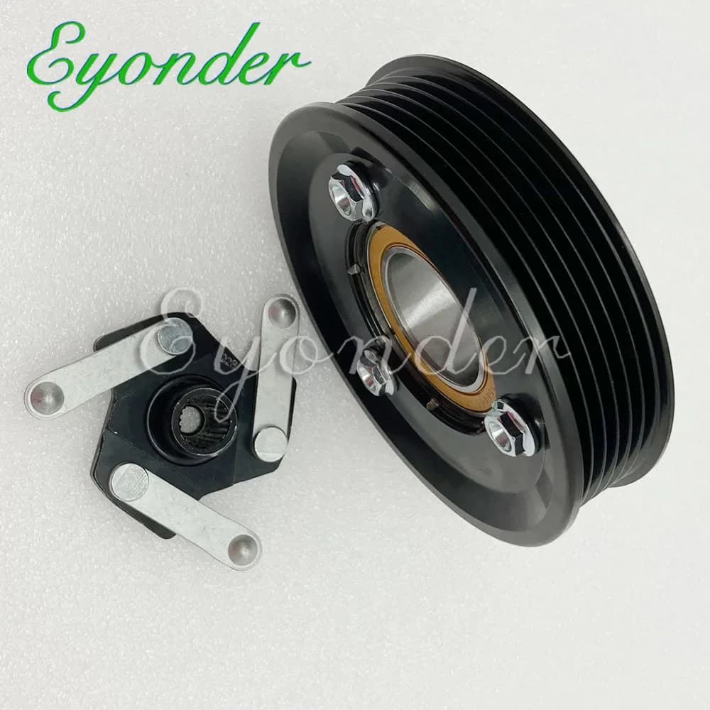 AC A/C Compressore Aria Condizionata Frizione Puleggia VAG Per VW GOLF 7 PASSAT SKODA OCTAVIA SUPERB 2014 AUDI A3 Q3 A4 A6 1K0820803E