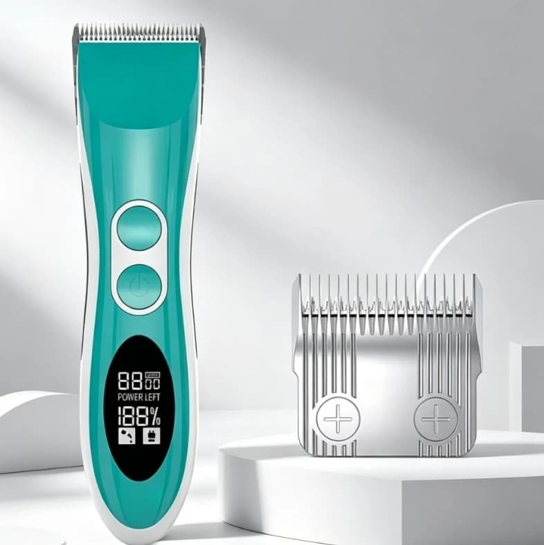 Shernbao Wireless Pet Grooming Kit, Adjustable Speed Low Noise Dog Dryer & Large Power Hair Clipper for Puppies