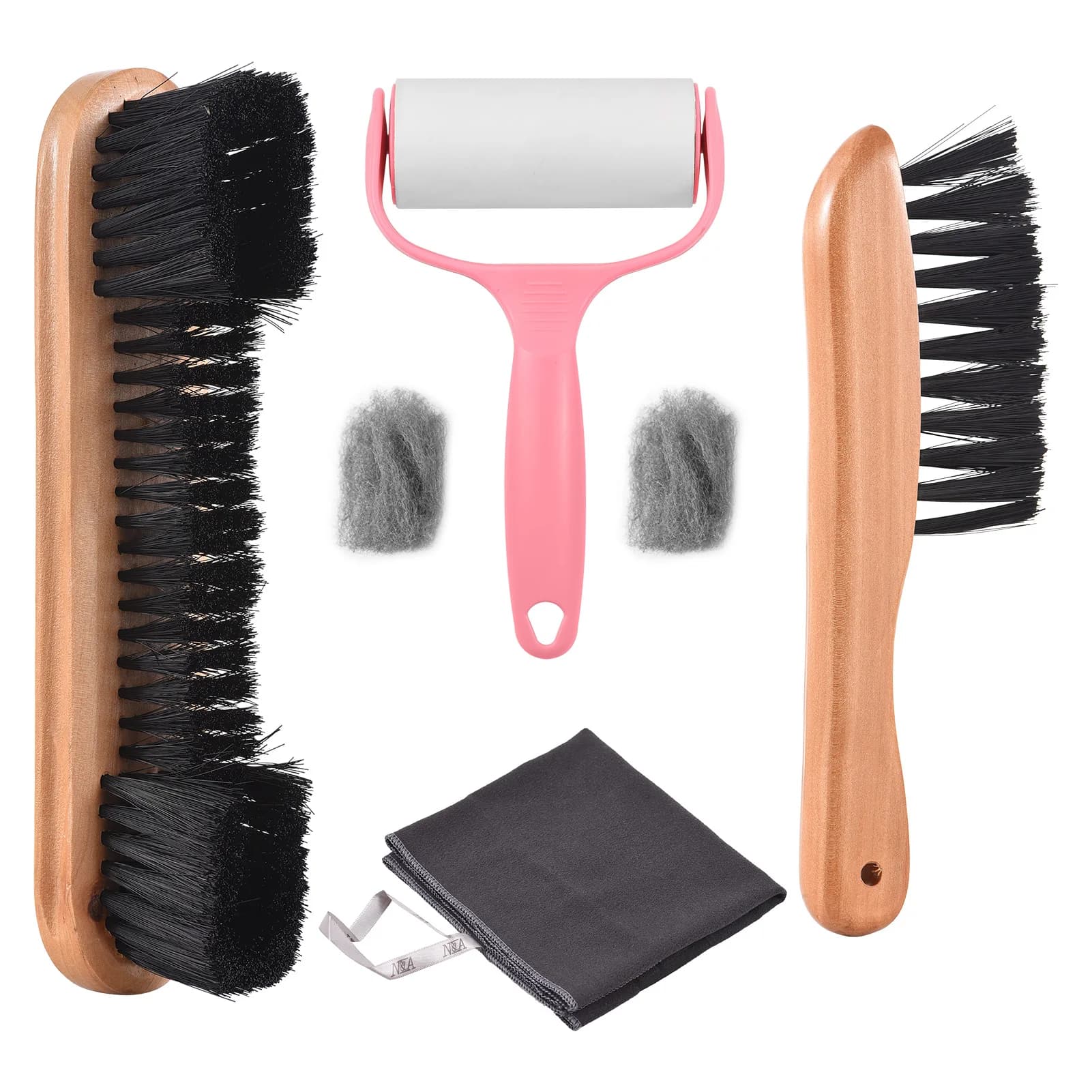 Kit di pulizia per tavolo da biliardo premium Accessori e attrezzature per biliardo Spazzola per tavolo da biliardo per tavolo da biliardo con rullo di lanugine appiccicoso in feltro