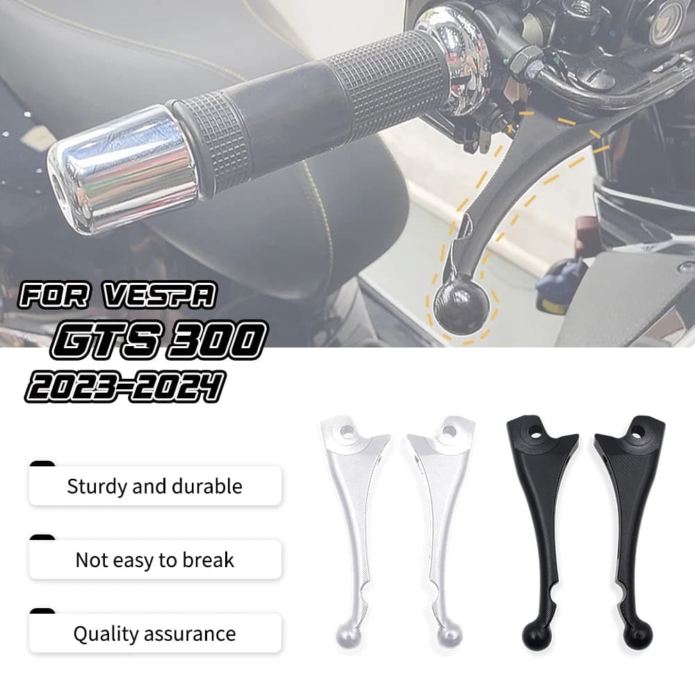 For Vespa GTS 300 2023 2024 Motorcycle Brake Clutch Levers Handle Accessories