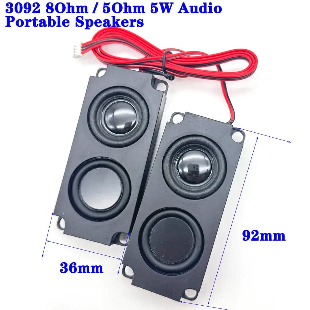 Mini 5W 8-Ohm Speaker for Raspberry Pi LCD, Compatible Amplifier, Soundbox, Small Sound Diffuser Only for Raspberry Pi LCD Applications