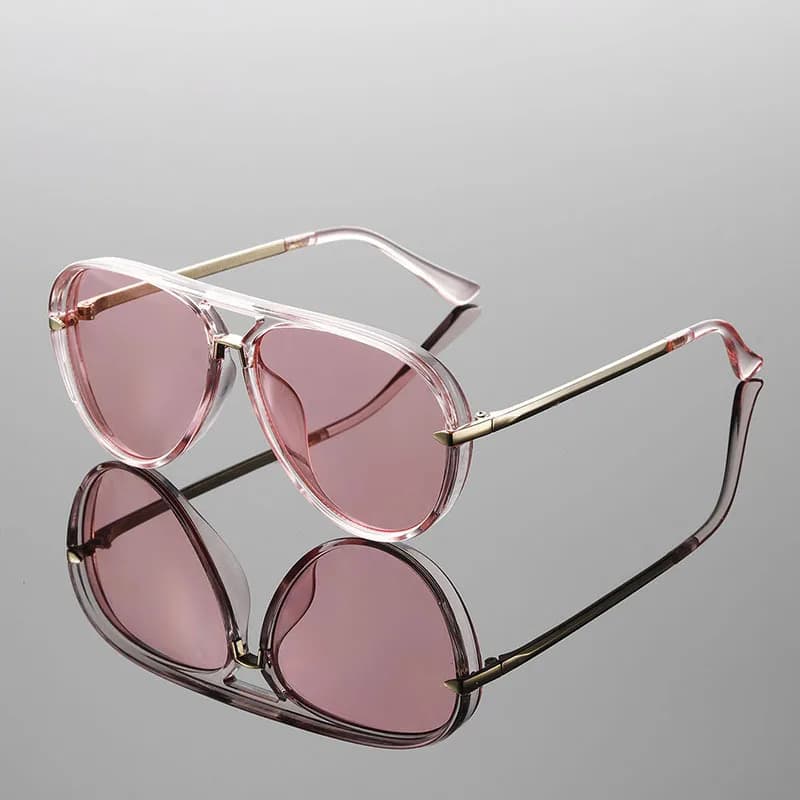 Versatile cycling men's and women's fashion big-frame toad glasses trendy retro glasses