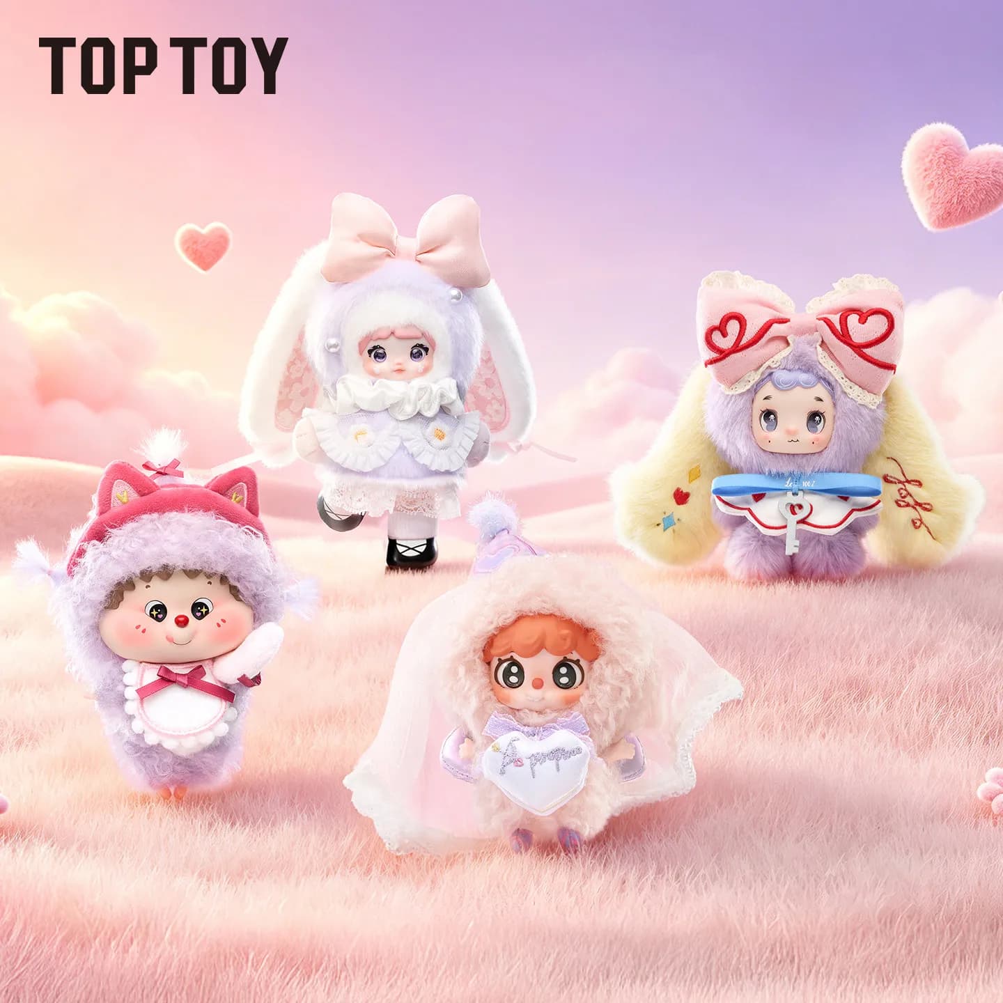 Nuova Bambola di Peluche Nommi PiroPiroo FoFo DUIDUI Rosy Date, Scatola Misteriosa, Figurina Carina, Ornamento da Scrivania, Regalo per Ragazze