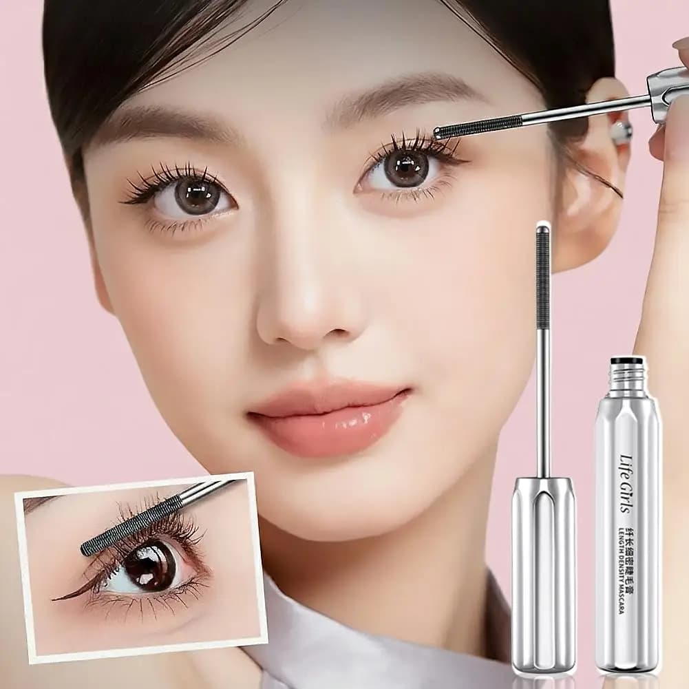 Primer per Ciglia Effetto Lifting e Volumizzante, Base per Mascara Naturale a Lunga Durata, Primer Impermeabile Allungante per Trucco Donna