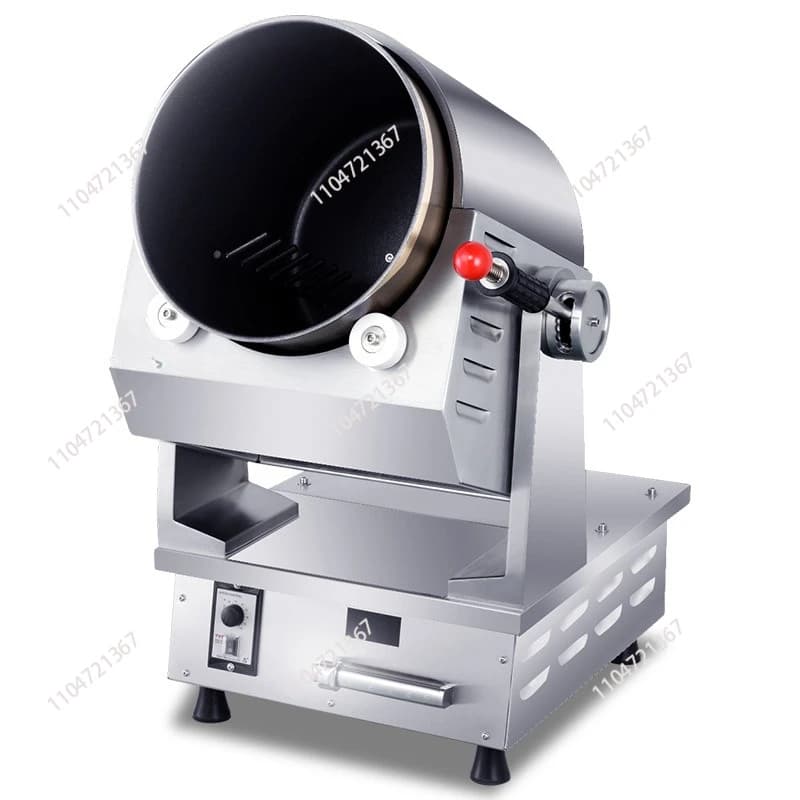 Automatico 220V Fornello Automatico Commerciale Intelligente Fornello Automatico Persona Fornello Padella Riso Fritto Robot De Cocina