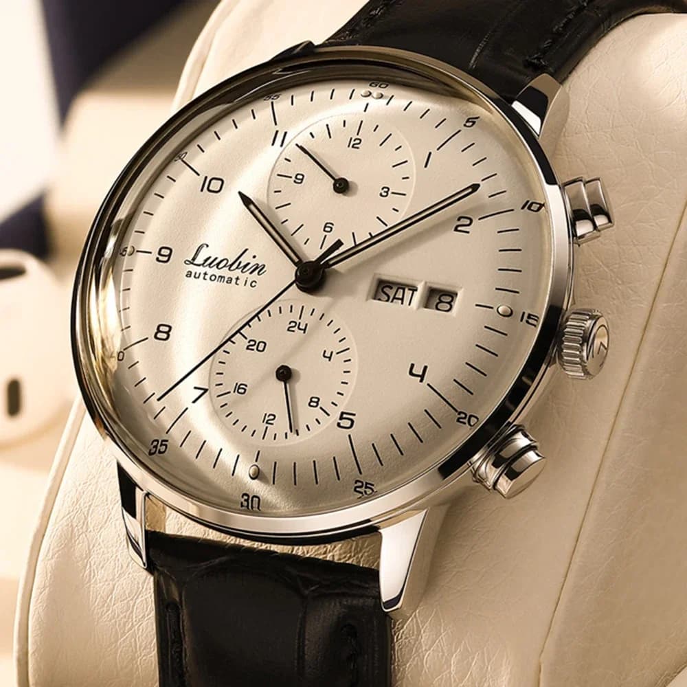 Orologi meccanici di moda da uomo Orologio da polso automatico da lavoro Orologio di design luminoso in acciaio inossidabile Reojes De Hombre Nuovo 2023