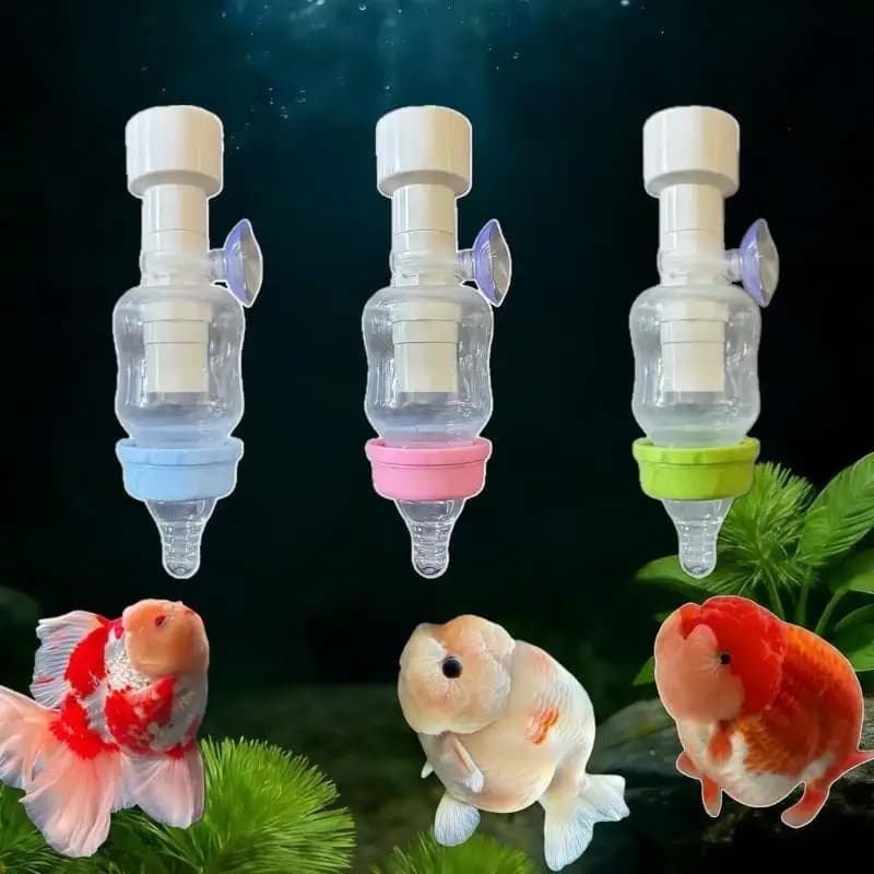 1pcs Precise Fish Pacifier Feeder Fixed Point Aquarium Feeding Tool No Turbid Water Fish Feeder For Small Fish Tank