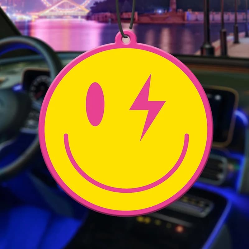Auto Aromatherapy Perfume Deodorant for environments Japanese cartoon Anime Mirror Retrovisor Pendant Perfume air exit Toilet drain Love