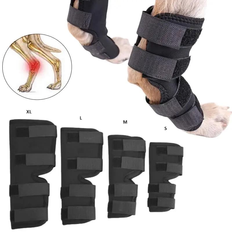 1 Set bende per cani da compagnia cinghie per ginocchiere per gambe per cani protezione per cani fasciatura articolare avvolgere Doggy forniture mediche accessori per cani