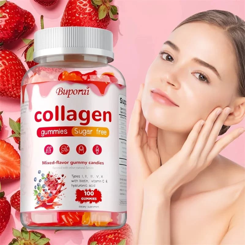 Multi-colagenic gomosails: supports healthy hair, skin, nails and joints, promotes absorption and maintains healthy vitality