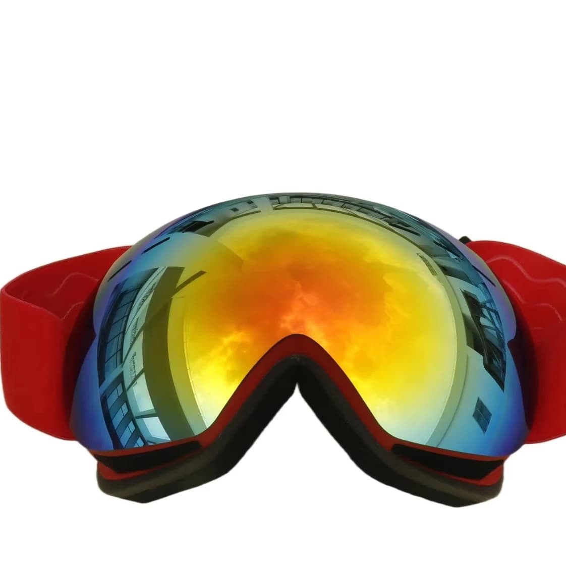 NEW Sports High Quality Ski Goggles UV400 Protection Adjustable Strap Safety Tactical Design Full Rim Frame Men's BASTO SG2506